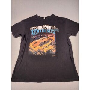 Cotton Heritage Trans-Siberian Orchestra 2021 Winter Tour T-Shirt L